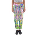 Abstract Oriental Lilies In My Rubio Garden Women s Jogger Sweatpants View1