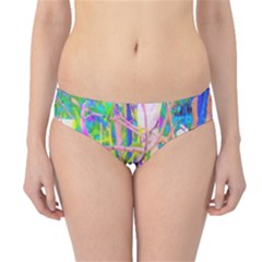 Abstract Oriental Lilies In My Rubio Garden Hipster Bikini Bottoms by myrubiogarden