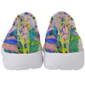 Abstract Oriental Lilies In My Rubio Garden Kids  Slip On Sneakers View4