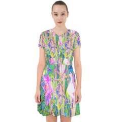 Abstract Oriental Lilies In My Rubio Garden Adorable In Chiffon Dress by myrubiogarden