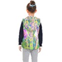 Abstract Oriental Lilies In My Rubio Garden Kid s Hooded Puffer Vest View2