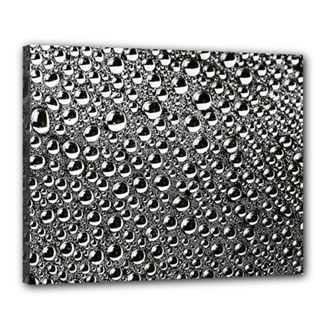 Water Bubble Photo Canvas 20  X 16  (stretched)