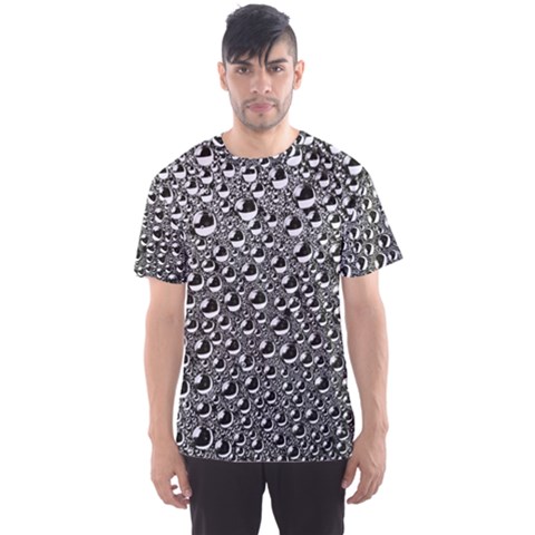 Water Bubble Photo Men s Sports Mesh Tee by Mariart