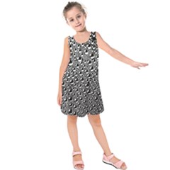 Water Bubble Photo Kids  Sleeveless Dress