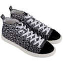 Water Bubble Photo Men s Mid-Top Canvas Sneakers View3