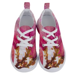 Wild Magnolia Flower, Watercolor Art Kid s Lightweight Running Shoes by picsaspassion