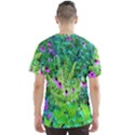 Purple Coneflower Garden With Tiger Eye Tree Men s Sports Mesh Tee View2