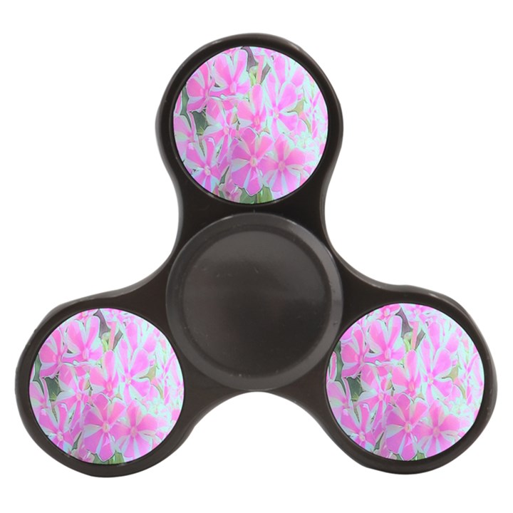 Hot Pink And White Peppermint Twist Garden Phlox Finger Spinner