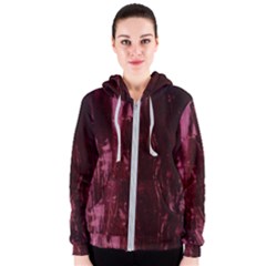 Wordsworth Crushed Velvet Women s Zipper Hoodie by DeneWestUK