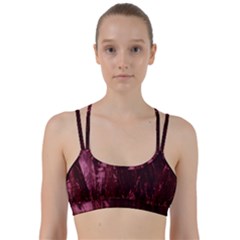 Wordsworth Crushed Velvet Line Them Up Sports Bra by DeneWestUK