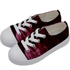 Wordsworth Crushed Velvet Kids  Low Top Canvas Sneakers by DeneWestUK