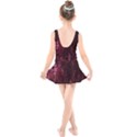 Wordsworth Crushed Velvet Kids  Skater Dress Swimsuit View2