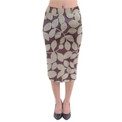 Wordsworth Leaves Midi Pencil Skirt