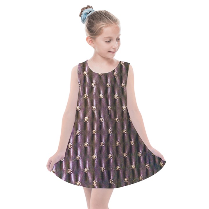 Wordsworth Purple Diamonds Kids  Summer Dress