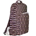 Wordsworth Purple Diamonds Double Compartment Backpack View2