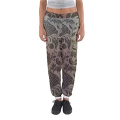 Wordsworth Metallic Flowers Women s Jogger Sweatpants by DeneWestUK