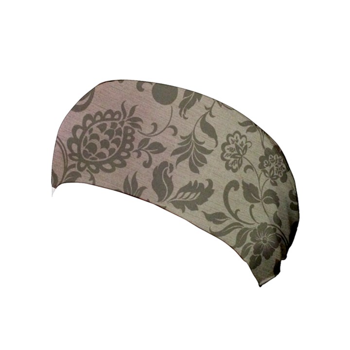 Wordsworth Metallic Flowers Yoga Headband