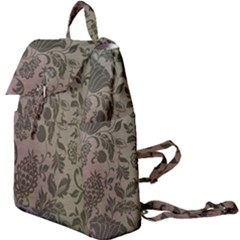 Wordsworth Metallic Flowers Buckle Everyday Backpack