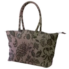 Wordsworth Metallic Flowers Canvas Shoulder Bag