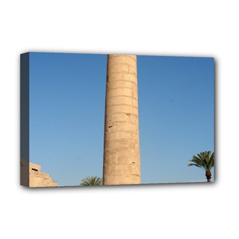 Temple Of Karnak Luxor Egypt  Deluxe Canvas 18  X 12  (stretched) by StarvingArtisan