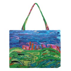 Our Town My Town Medium Tote Bag by arwwearableart