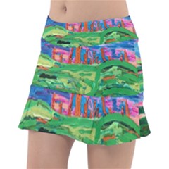 Our Town My Town Tennis Skirt by arwwearableart