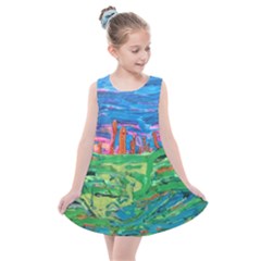 Our Town My Town Kids  Summer Dress by arwwearableart