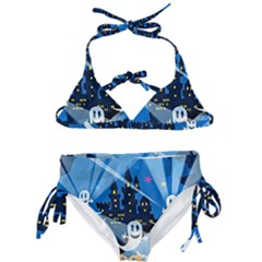 Halloween Ghosts Haunted House Kids  Classic Bikini Set