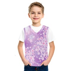 Japanese Sakura Background Kids  Sportswear by Wegoenart