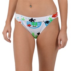 Fishbowl Fish Goldfish Water Band Bikini Bottom