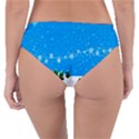 Elf On A Shelf In Sled Snowflakes Reversible Classic Bikini Bottoms View2