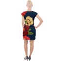 Flowers Vintage Floral Cap Sleeve Bodycon Dress View2