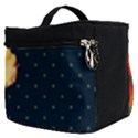 Flowers Vintage Floral Make Up Travel Bag (Small) View2