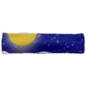 Night Christmas Background Moon Snow Full Print Rope Handle Tote (Small) View3