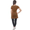 Lumberjack Plaid Buffalo Plaid Puff Sleeve Tunic Top View2