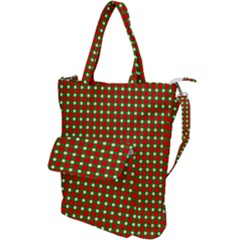 Lumberjack Plaid Buffalo Plaid Shoulder Tote Bag