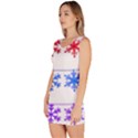 Christmas Snowflake Bodycon Dress View2