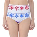 Christmas Snowflake Classic High-Waist Bikini Bottoms View1