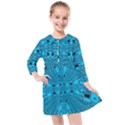 Technology Board Trace Digital Kids  Quarter Sleeve Shirt Dress View1