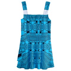 Technology Board Trace Digital Kids  Layered Skirt Swimsuit