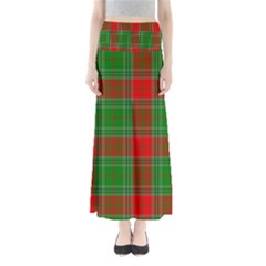 Lumberjack Plaid Buffalo Plaid Full Length Maxi Skirt by Wegoenart