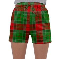 Lumberjack Plaid Buffalo Plaid Sleepwear Shorts by Wegoenart