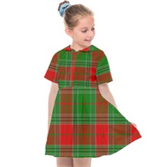 Lumberjack Plaid Buffalo Plaid Kids  Sailor Dress by Wegoenart