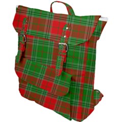 Lumberjack Plaid Buffalo Plaid Buckle Up Backpack