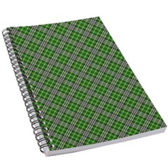 Lumberjack Plaid Buffalo Plaid Green White 5 5  X 8 5  Notebook New by Wegoenart