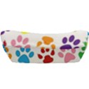 Paw Print Paw Prints Background Car Seat Back Cushion  View3