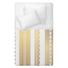 Lace Gold Euclidean Vector Duvet Cover (Single Size)