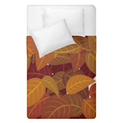 Leaves Pattern Duvet Cover Double Side (single Size)