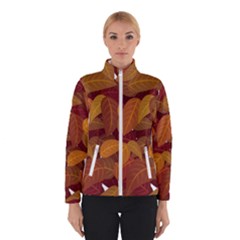 Leaves Pattern Winter Jacket