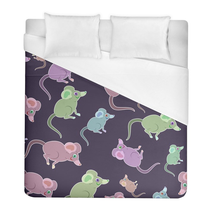 Animals Mouse Cartoon Pet Duvet Cover (Full/ Double Size)